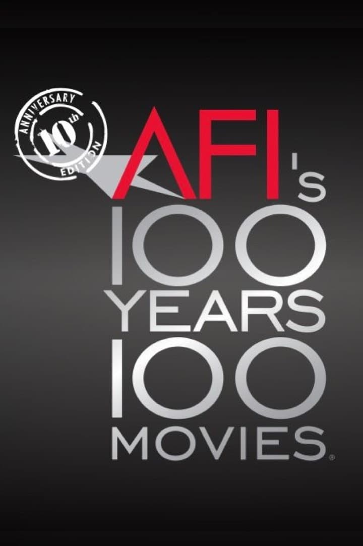 Постер AFI: 100 Years... 100 Movies... 10th Anniversary Edition